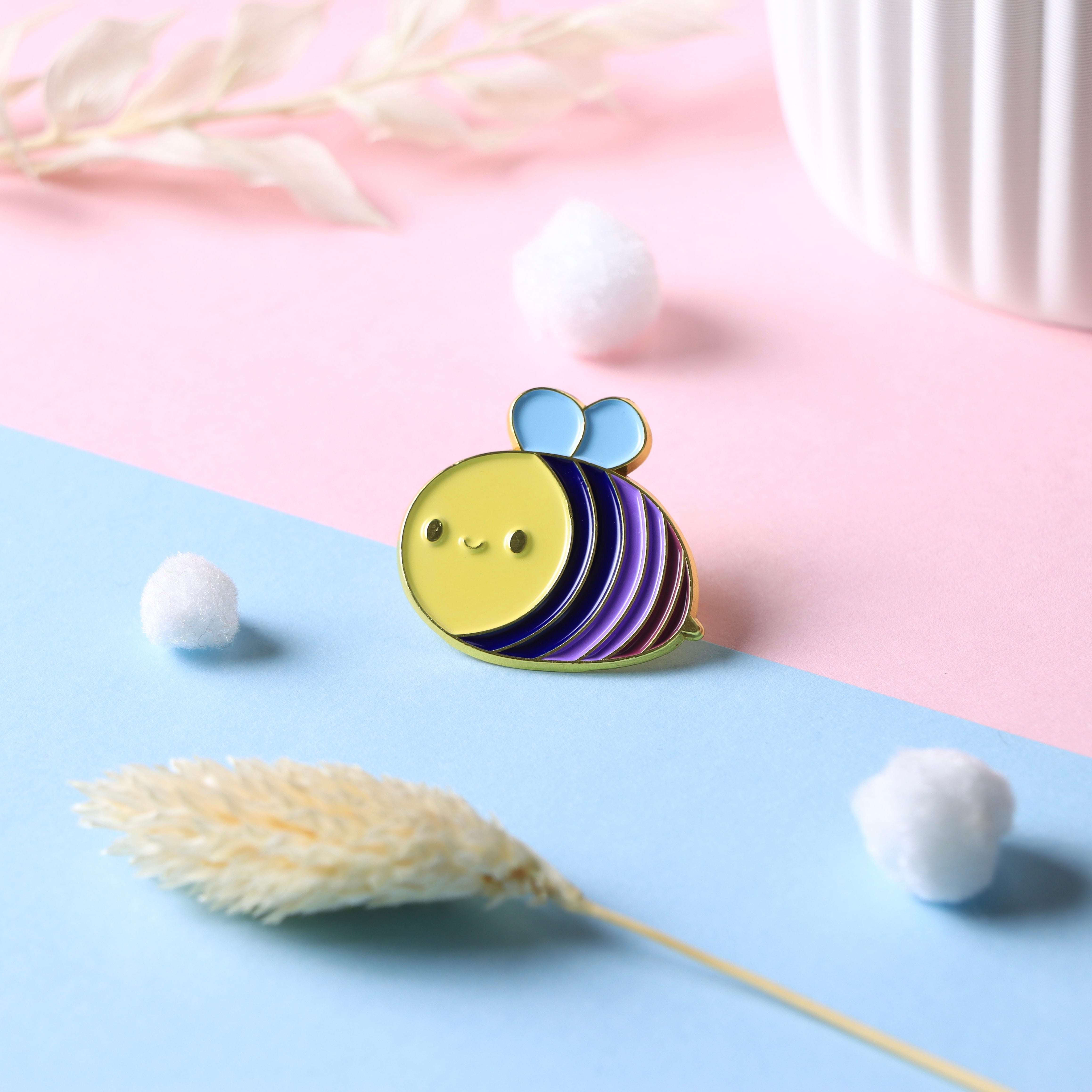 Regenbogen Bienen Pin-Kollektion