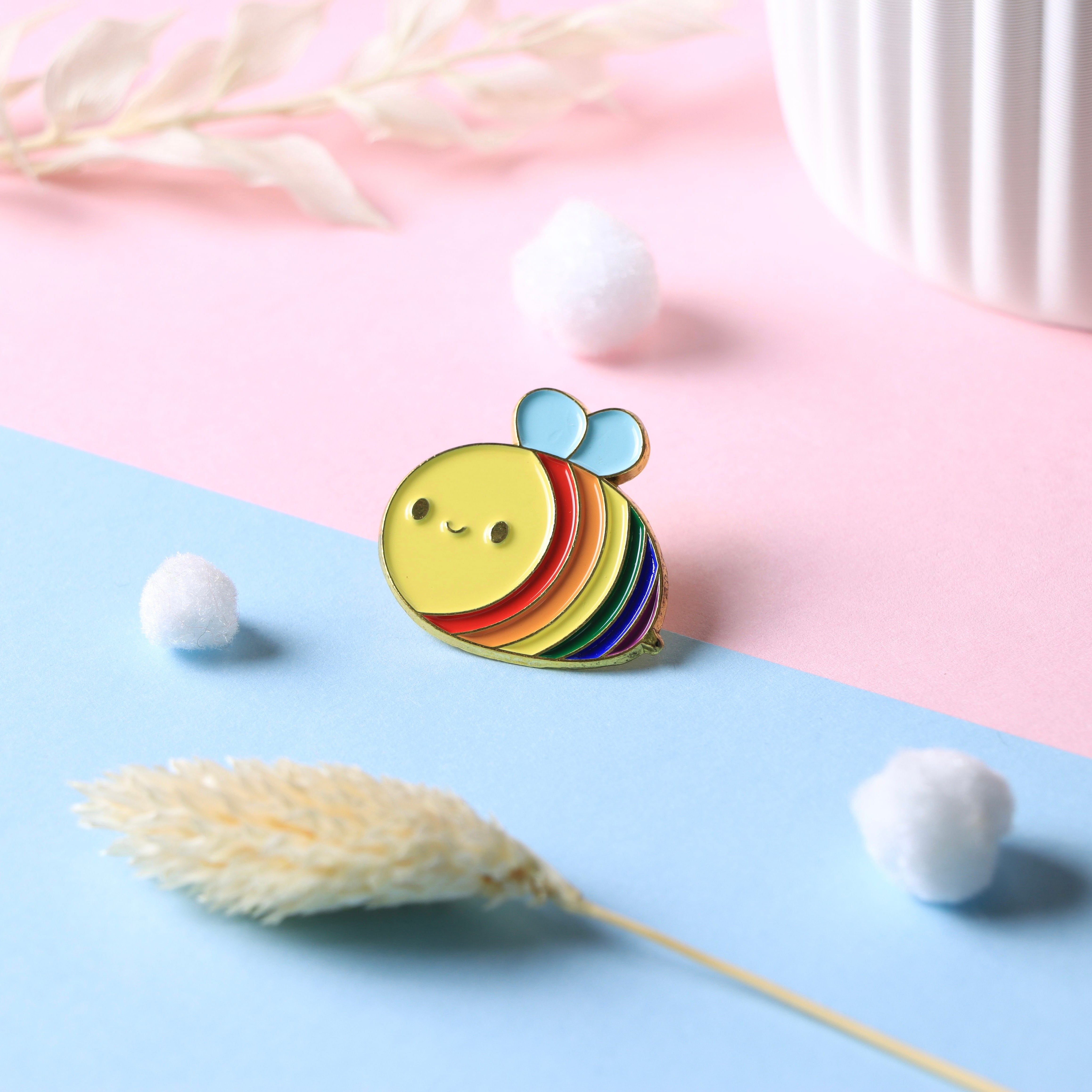 Regenbogen Bienen Pin-Kollektion