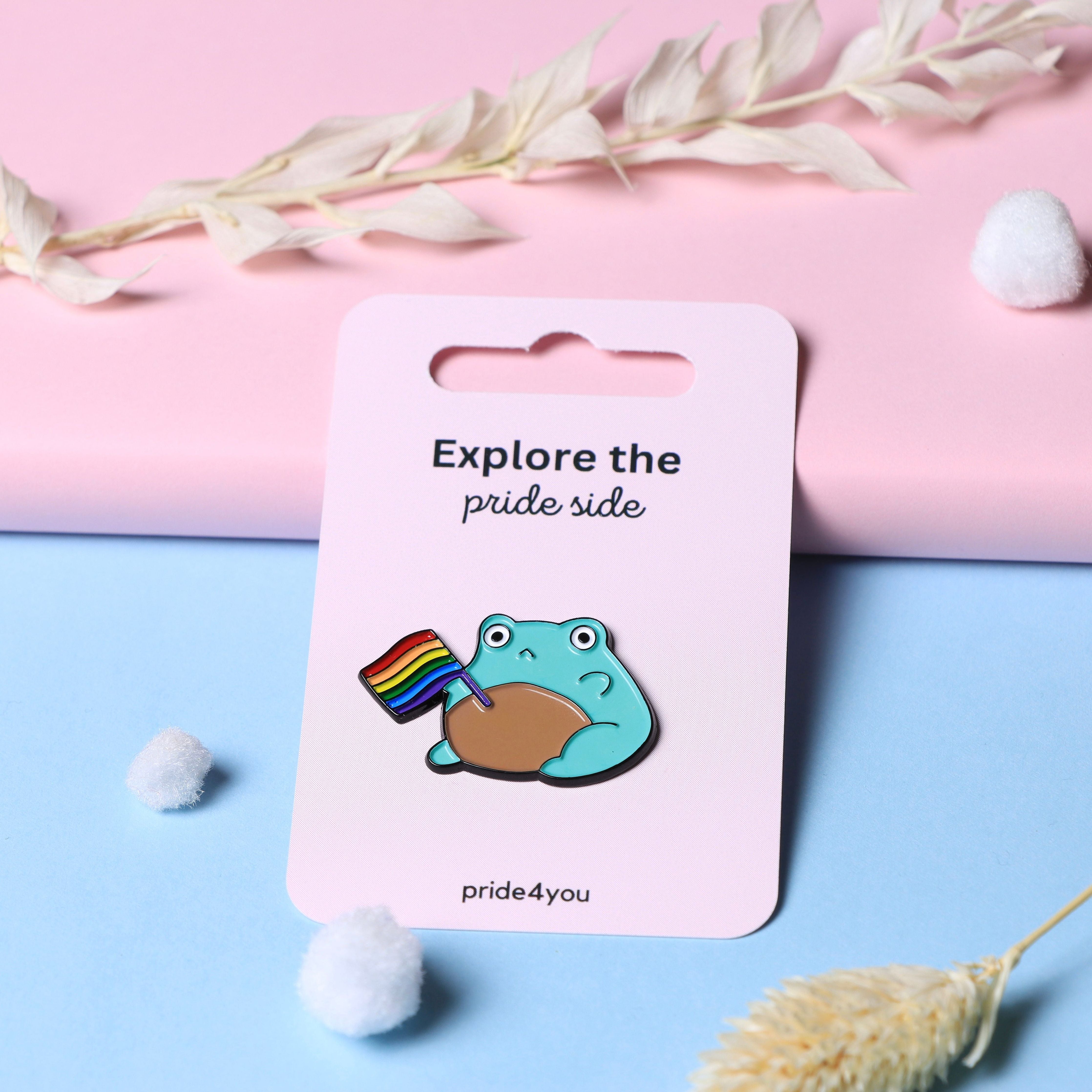 Pride Frog Pin