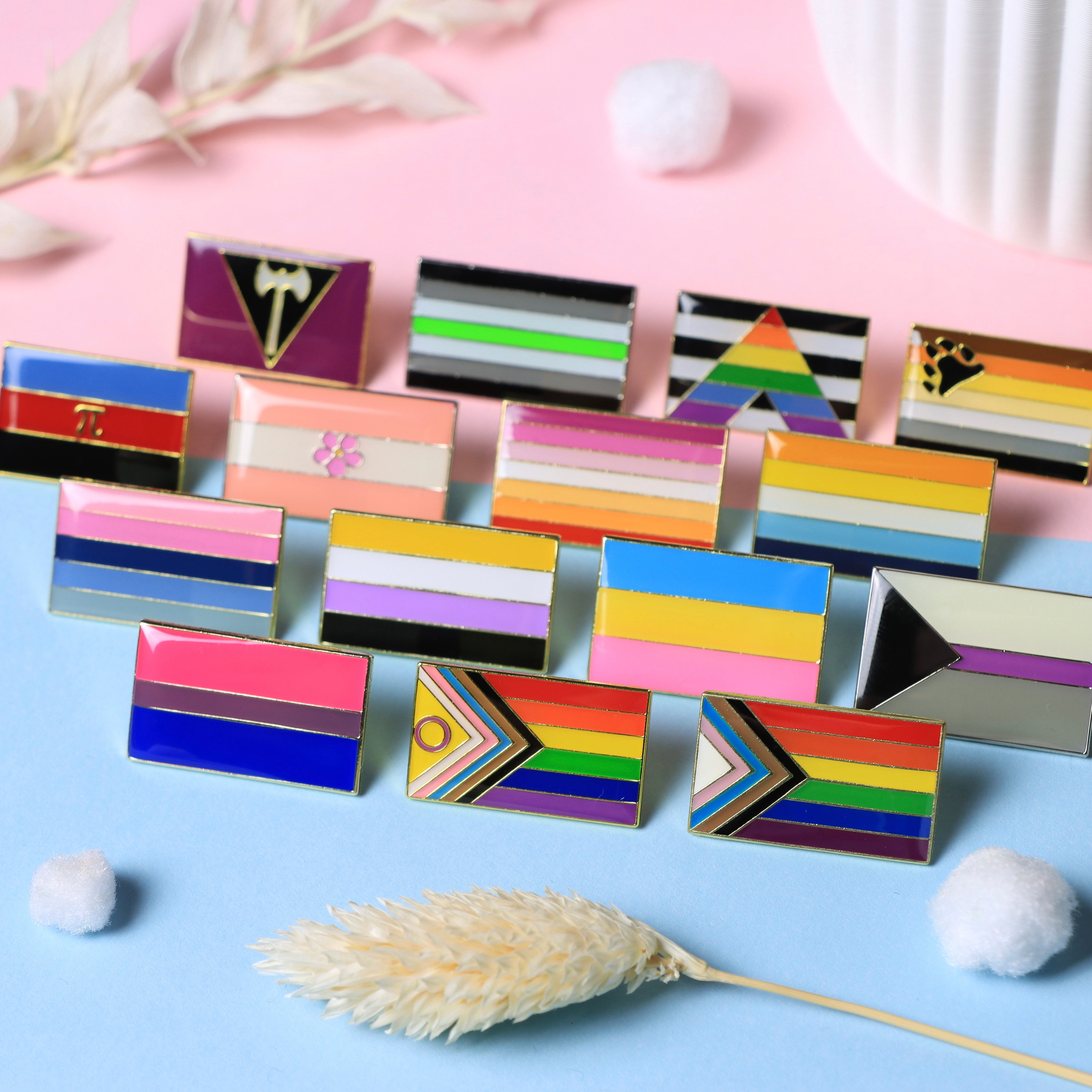 LGBT Flaggen Pin-Kollektion