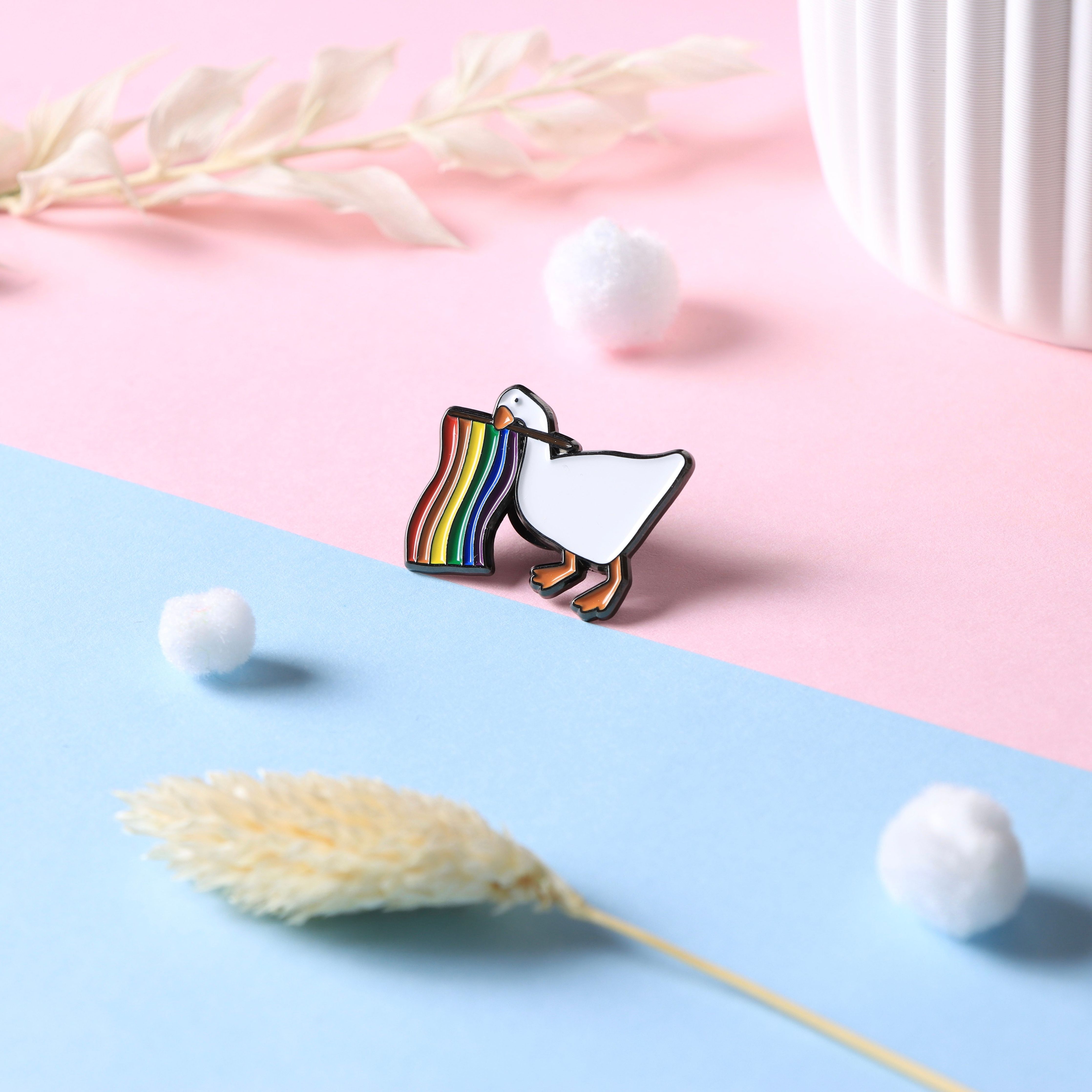 Pride Goose Pin