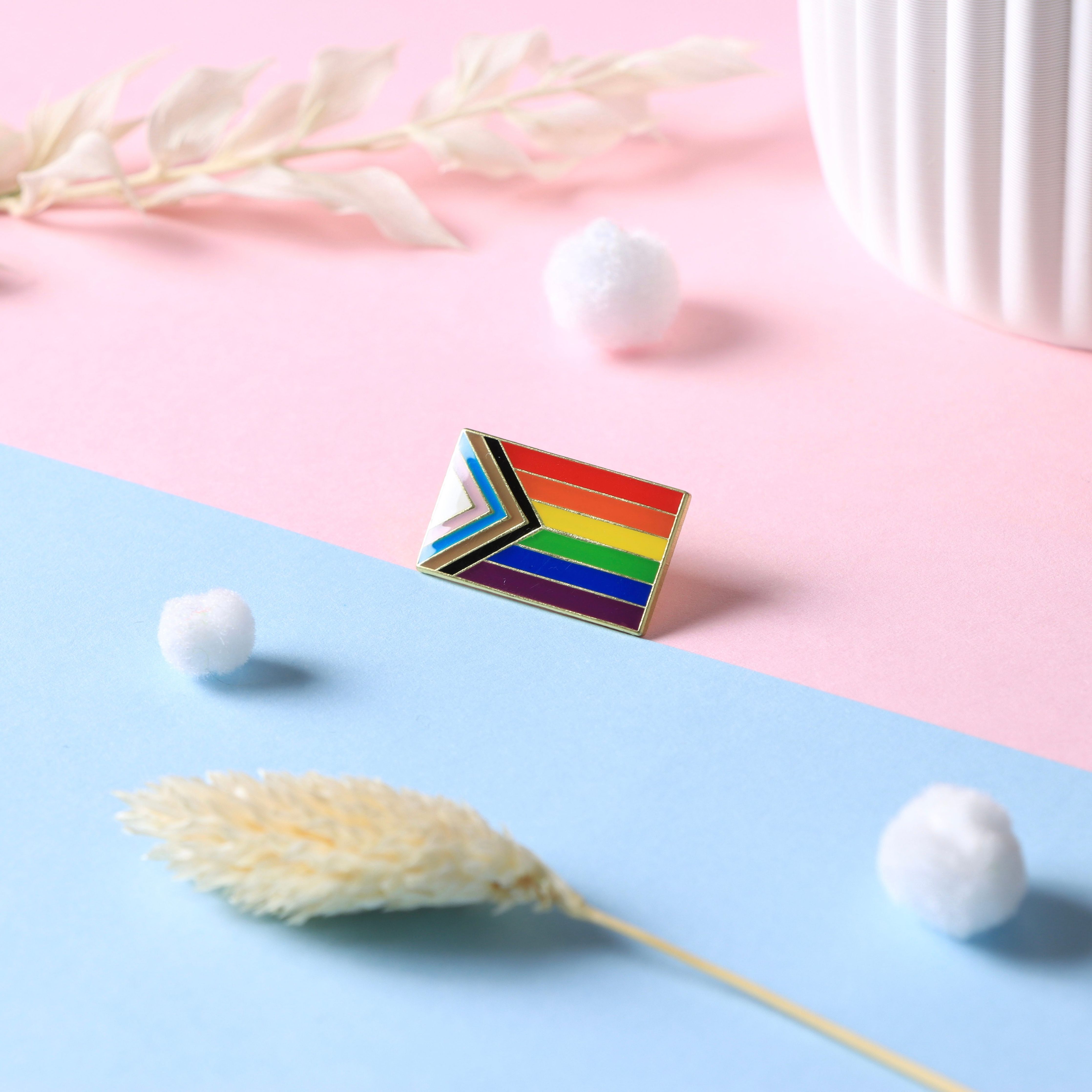 Pride Progress Flag Pin