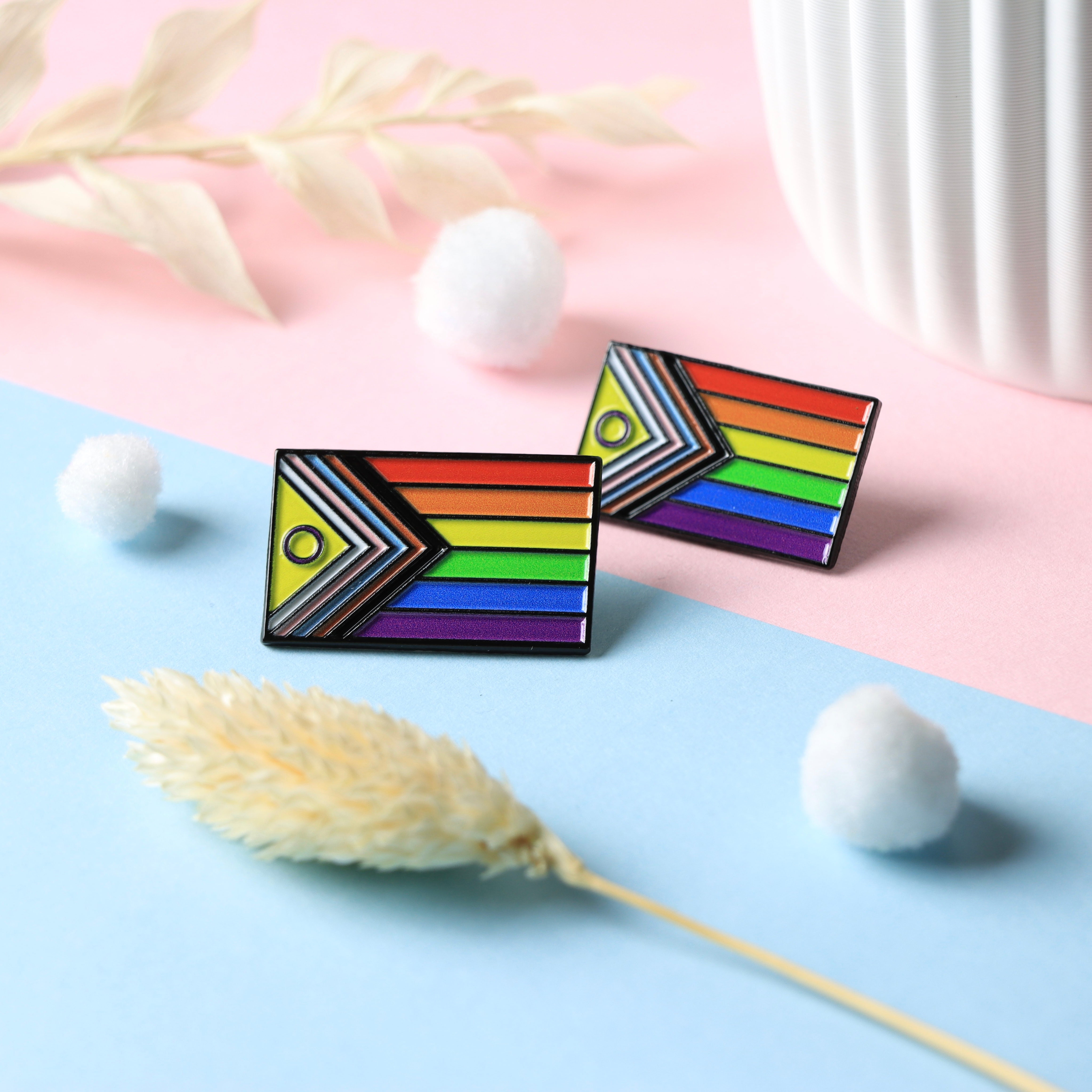 Pride Progress (intersex) Pin