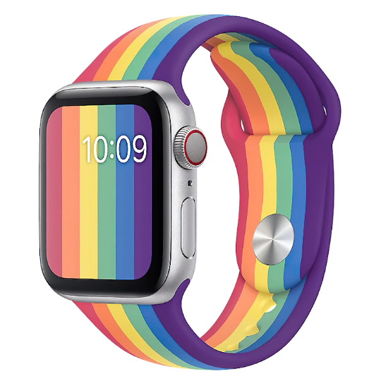 LGBT iWatch Silikon Armband