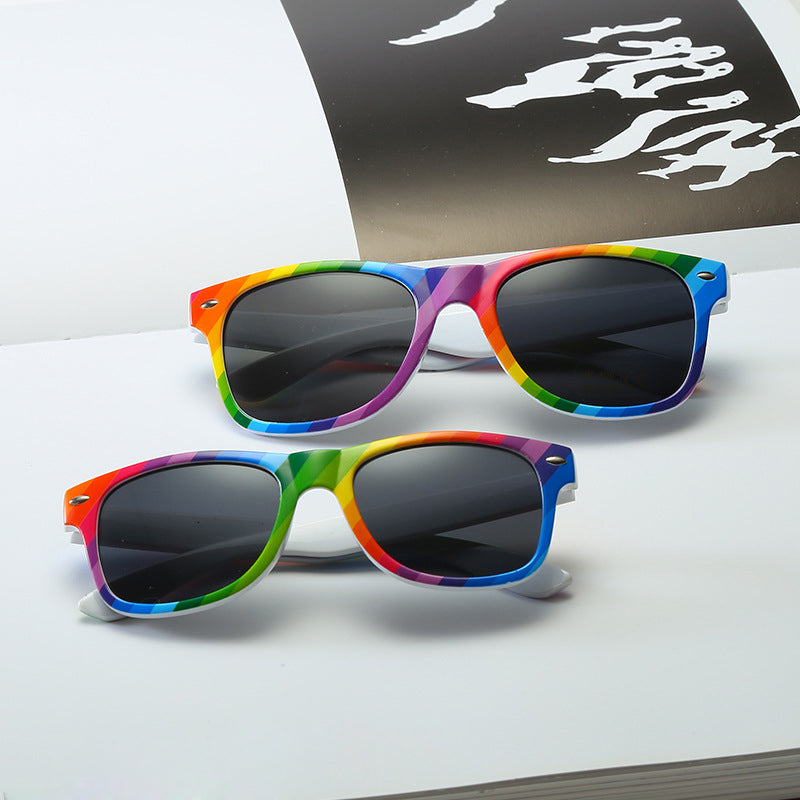 Regenbogen Sonnenbrille